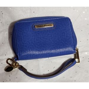 NWOT Liz Claiborne Blue Wristlet Wallet